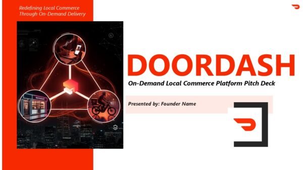 DoorDash Pitch Deck Presentation PPT and Google Slides