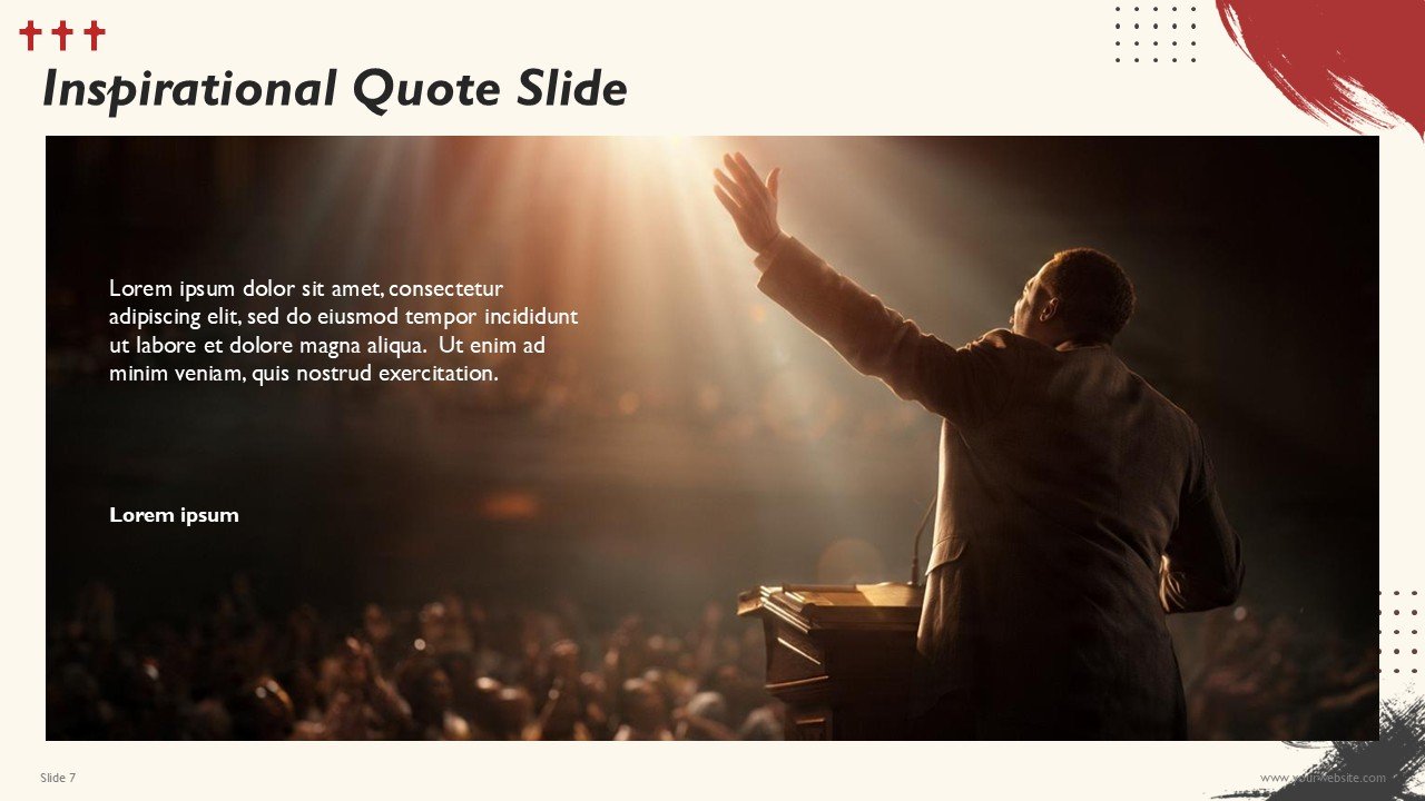 Free Christian Sermon On The Mount Church Presentation