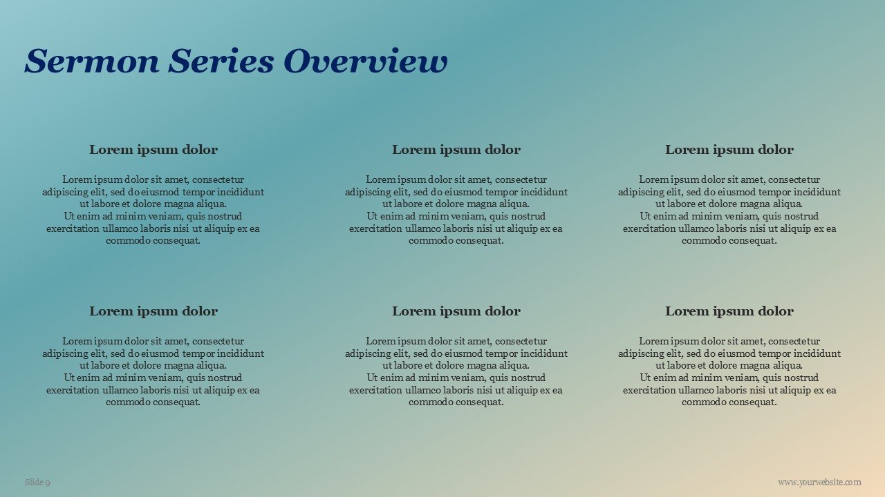 Free Church Sermons PowerPoint Presentation