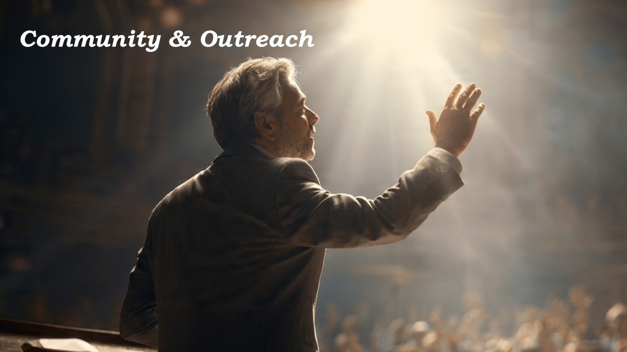 Free Easter Sunday Sermon Church Prayer PowerPoint Presentation