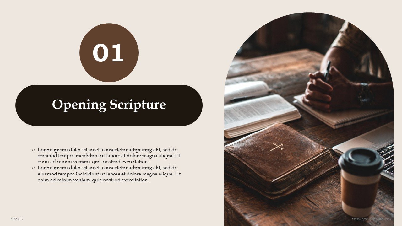 Free Easter Sunday Sermon Church Prayer PowerPoint Presentation