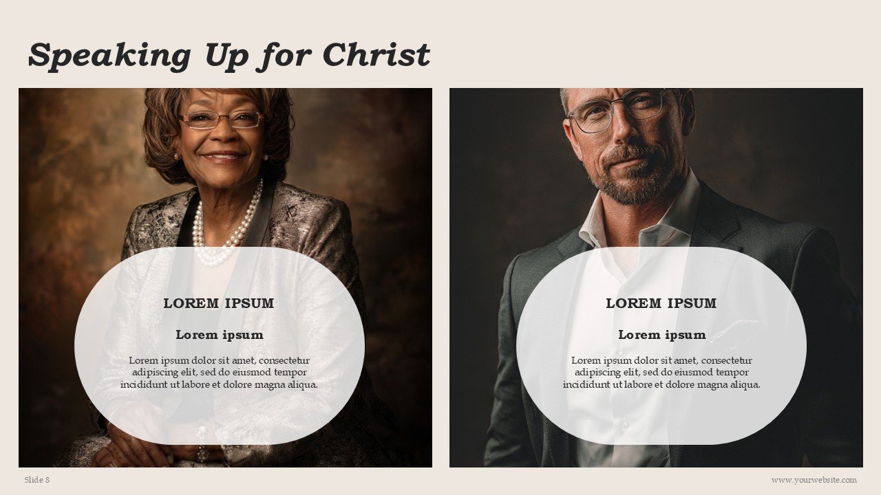 Free Easter Sunday Sermon Church Prayer PowerPoint Presentation