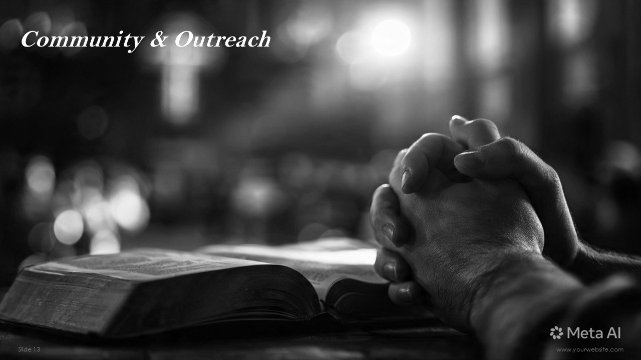 Free Powerful Church Sermon Template Presentation