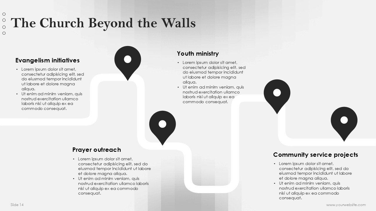Free Powerful Church Sermon Template Presentation