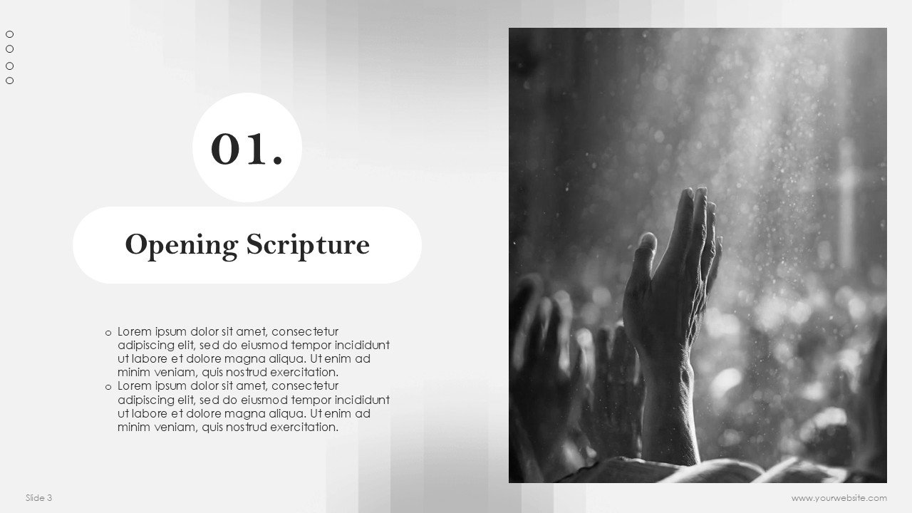 Free Powerful Church Sermon Template Presentation