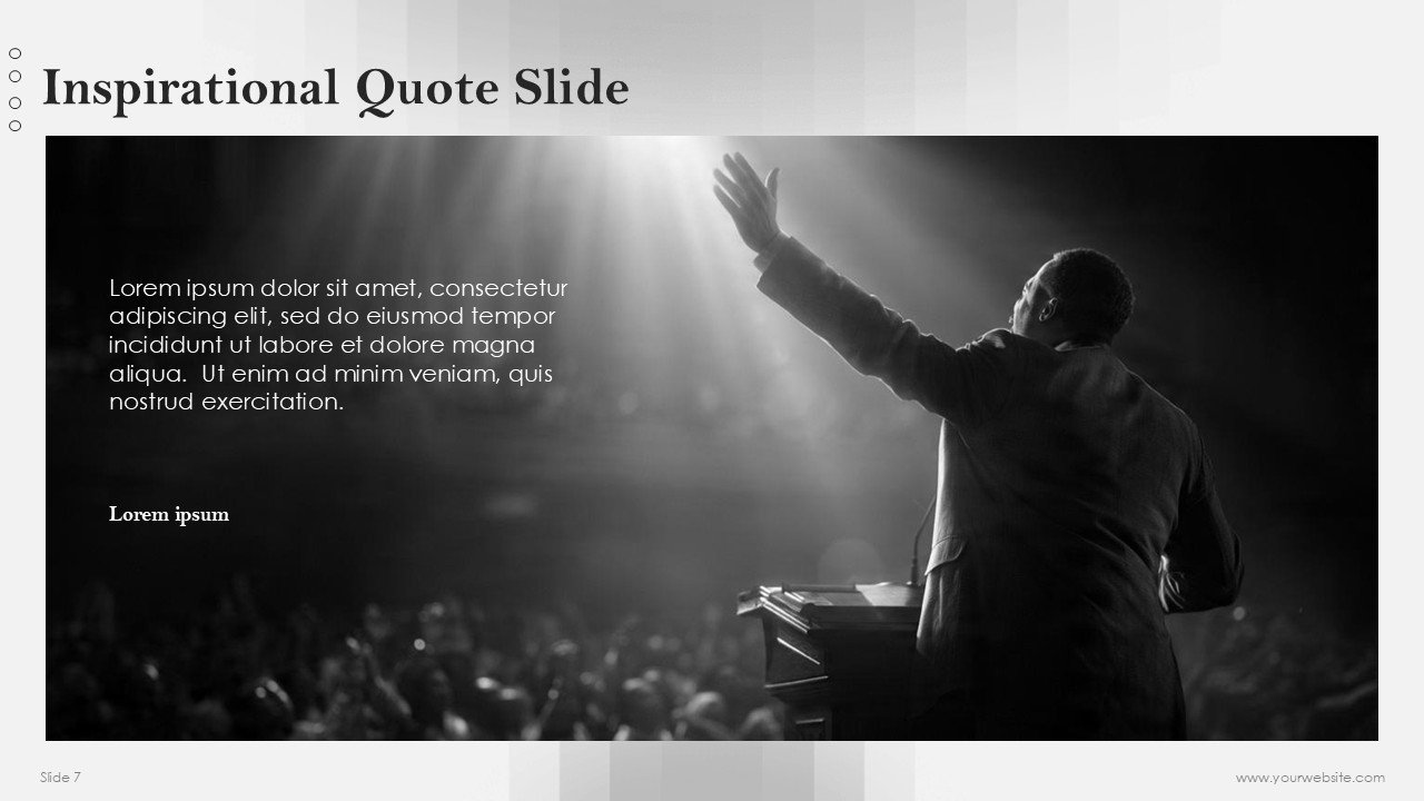 Free Powerful Church Sermon Template Presentation