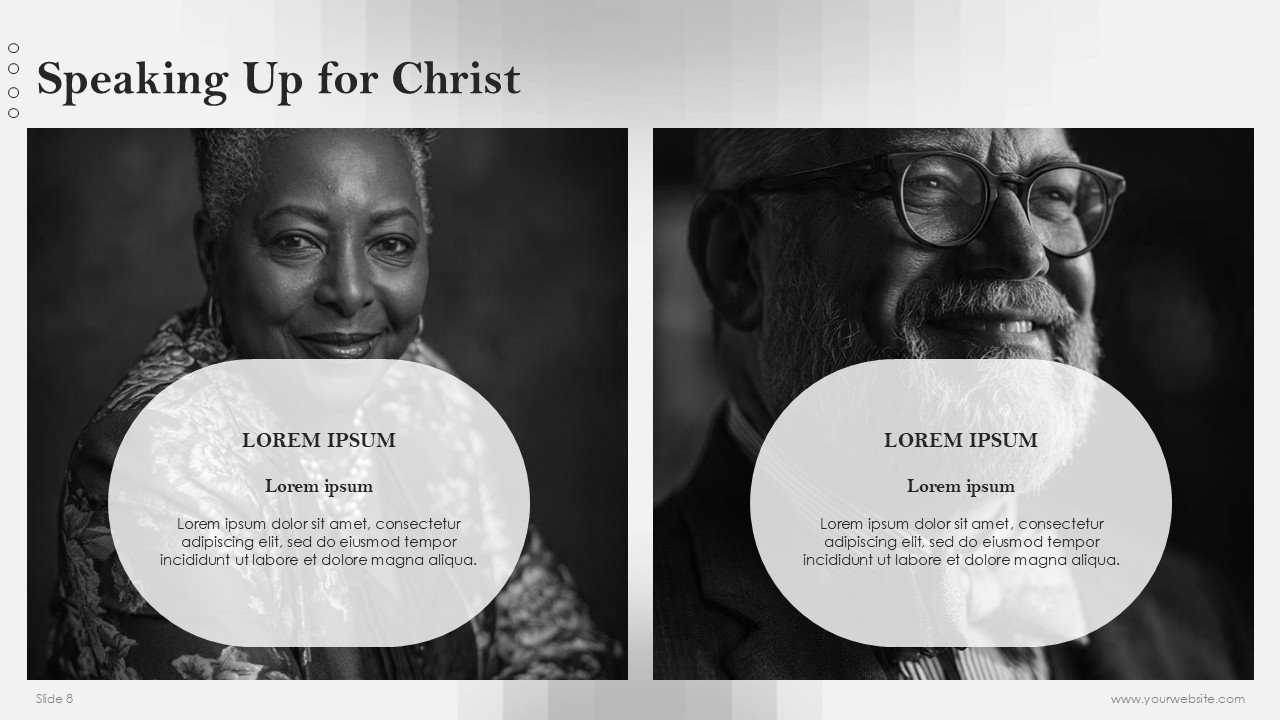 Free Powerful Church Sermon Template Presentation