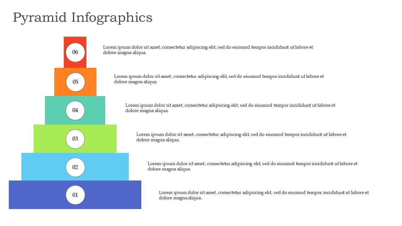 Free Pyramid Infographics PPT and Google Slides