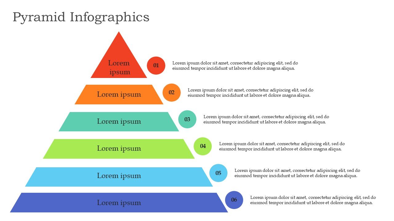 Free Pyramid Infographics PPT and Google Slides