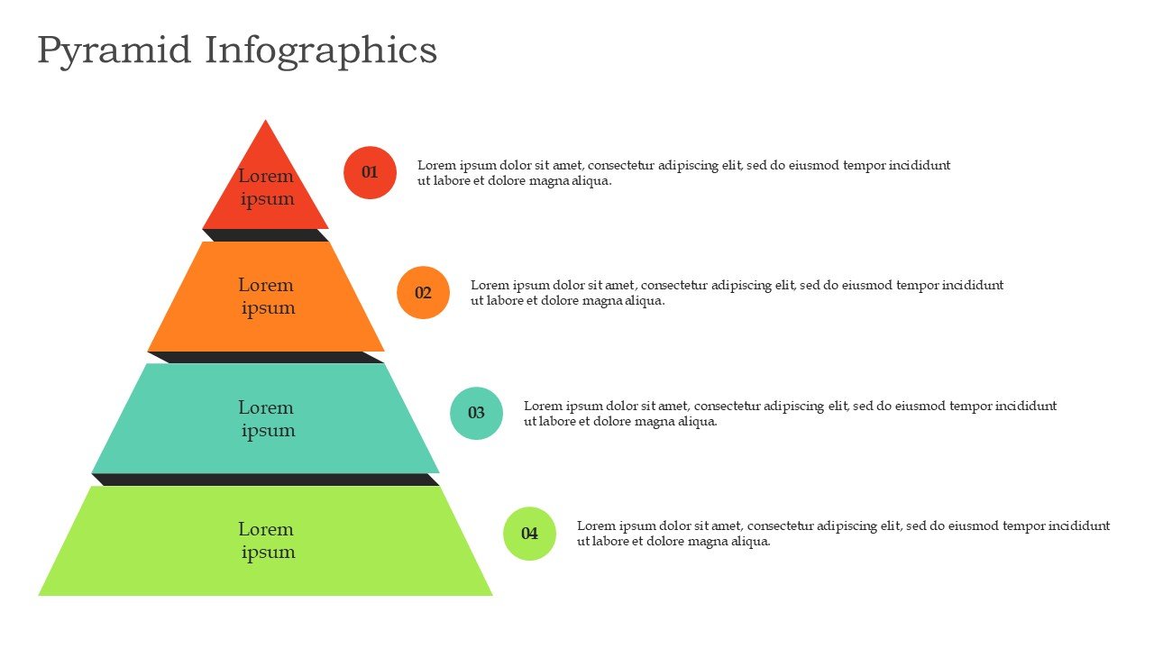 Free Pyramid Infographics PPT and Google Slides