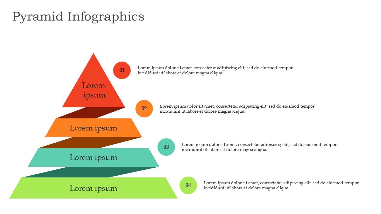 Free Pyramid Infographics PPT and Google Slides