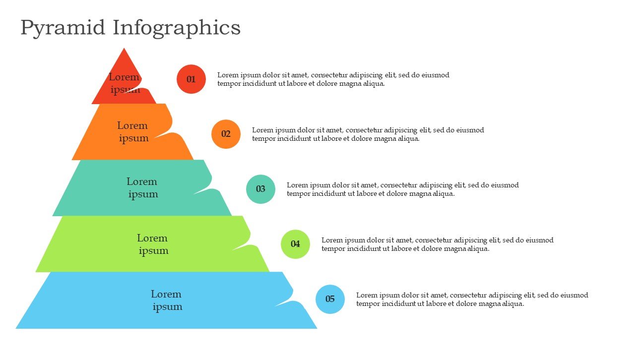 Free Pyramid Infographics PPT and Google Slides