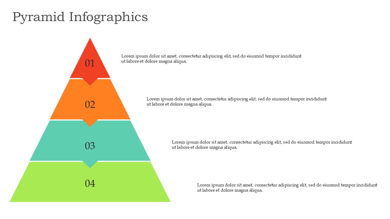 Free Pyramid Infographics PPT and Google Slides