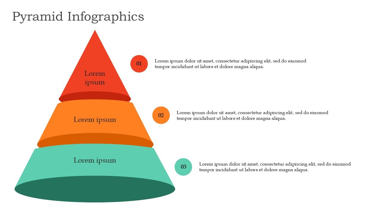 Free Pyramid Infographics PPT and Google Slides