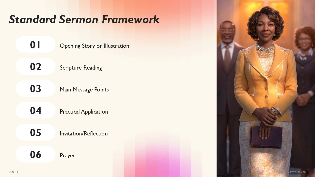 Free Sunday Sermon Church PowerPoint Presentation