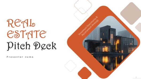 Real Estate Pitch Deck Professional PPT Theme and Google Slides