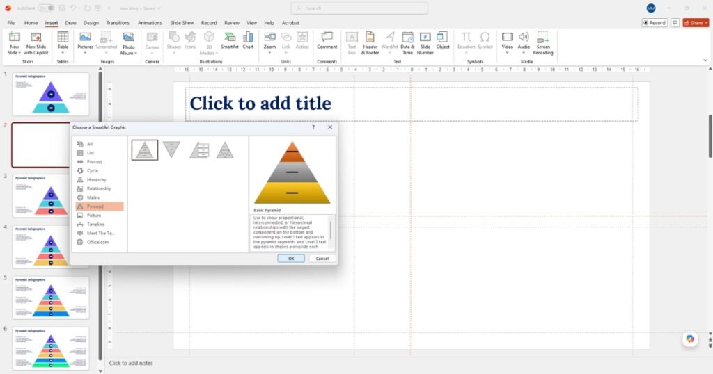 How to Make a Pyramid Chart in PowerPoint