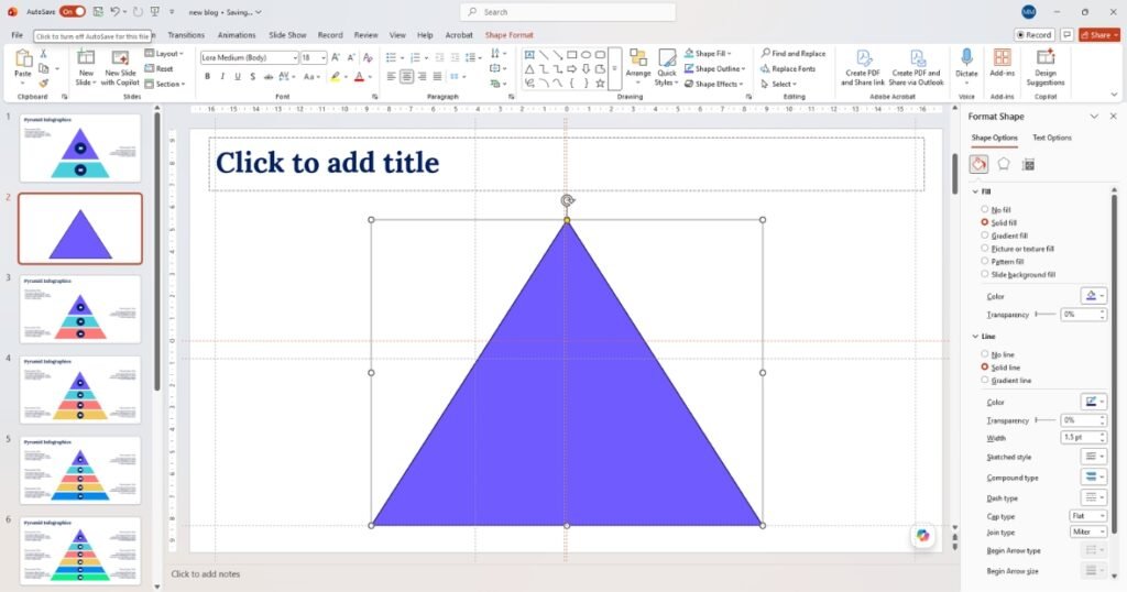 How to Make a Pyramid Chart in PowerPoint