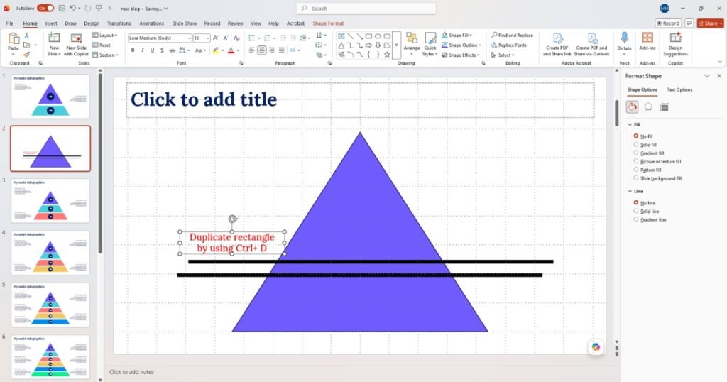 How to Make a Pyramid Chart in PowerPoint