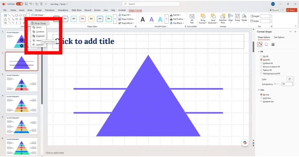 How to Make a Pyramid Chart in PowerPoint