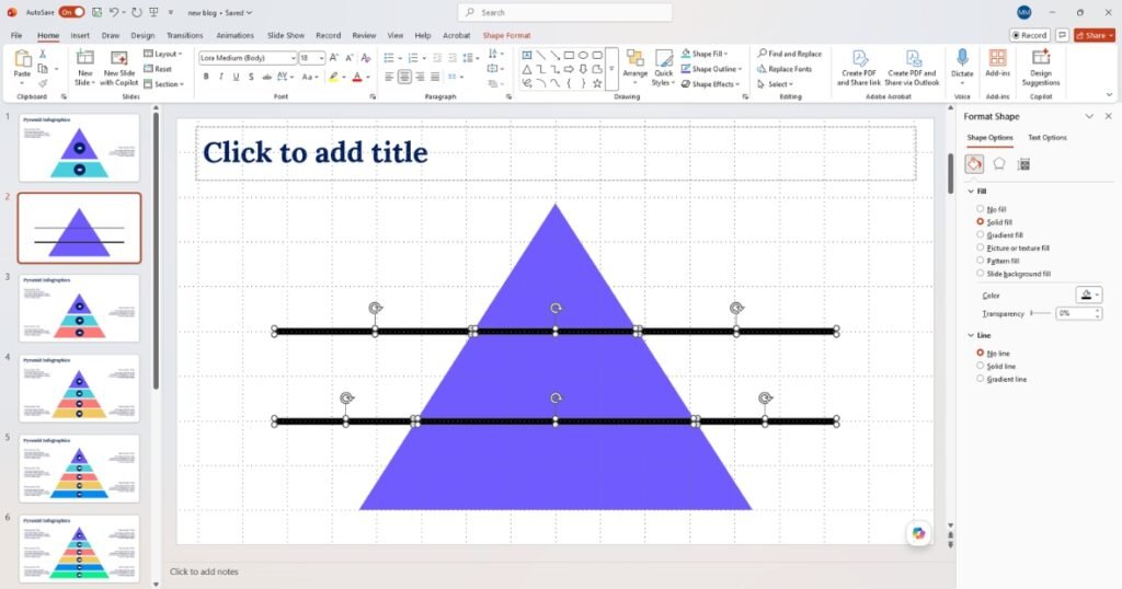 How to Make a Pyramid Chart in PowerPoint