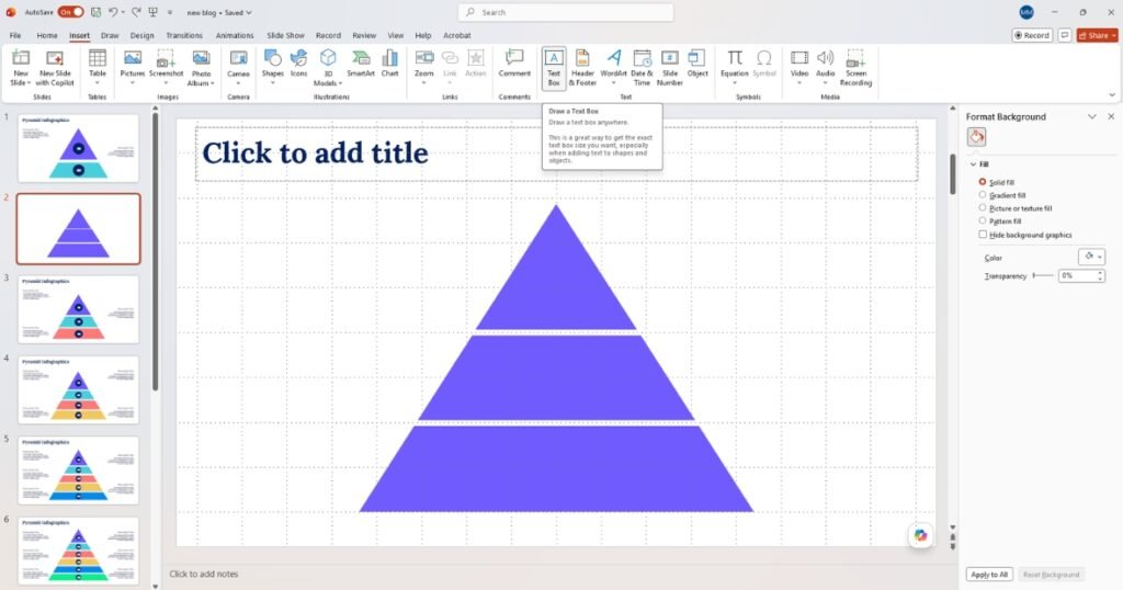 How to Make a Pyramid Chart in PowerPoint