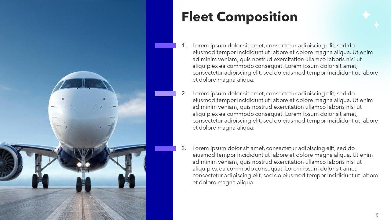 Free Airline Aviation Presentation PowerPoint and Google Slides