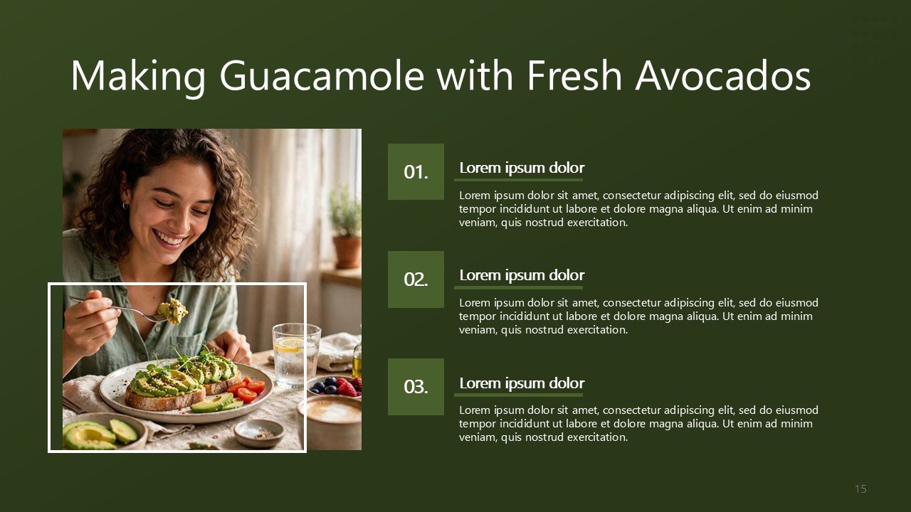 Free Happy USA Avocado Day November PowerPoint Templates and Google Slides