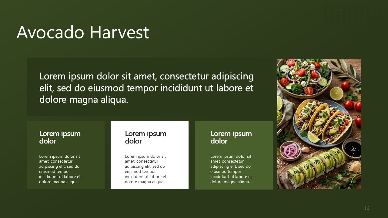 Free Happy USA Avocado Day November PowerPoint Templates and Google Slides