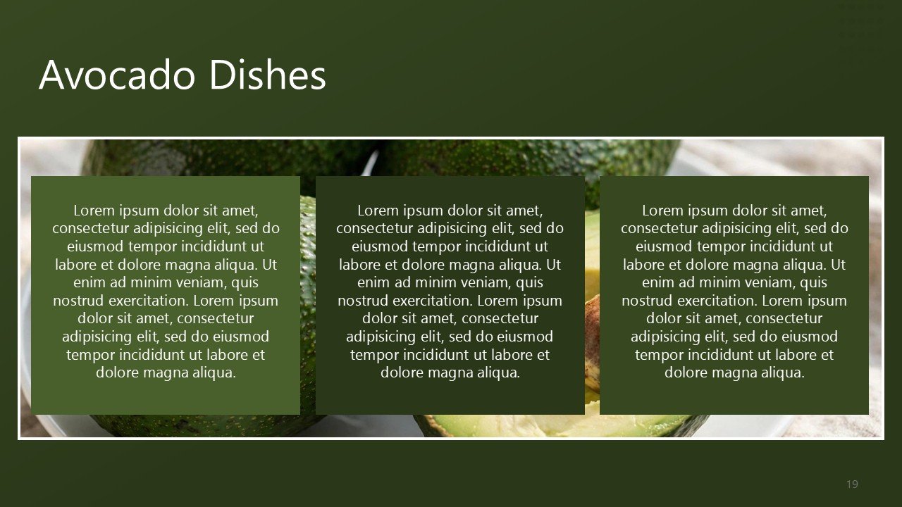 Free Happy USA Avocado Day November PowerPoint Templates and Google Slides