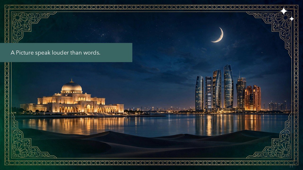 Free UAE Ambassador Templete Presentation PowerPoint and Google Slides