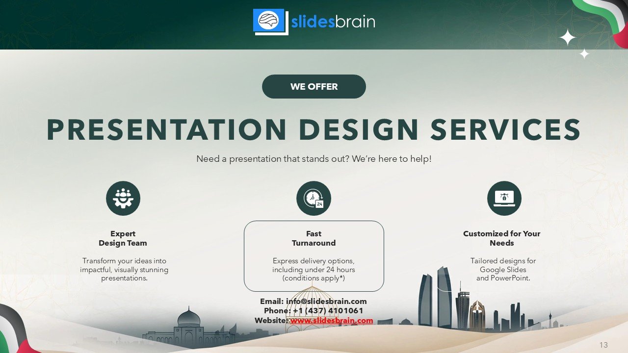 Free UAE Ambassador Templete Presentation PowerPoint and Google Slides