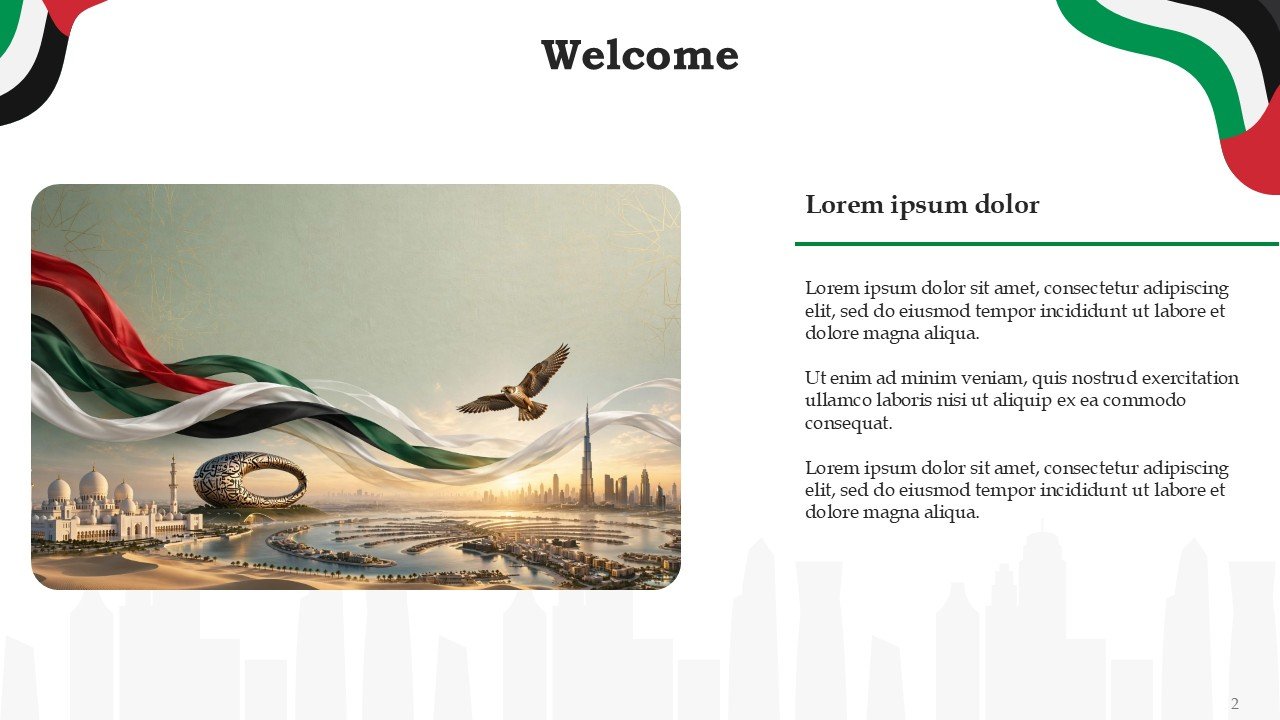 Free United Arab Emirates National Day Presentation PPT and Google Slides