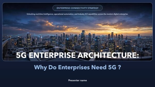 Enterprise Architecture Why Do Enterprises Need 5G Presentation PPT and Google Slides