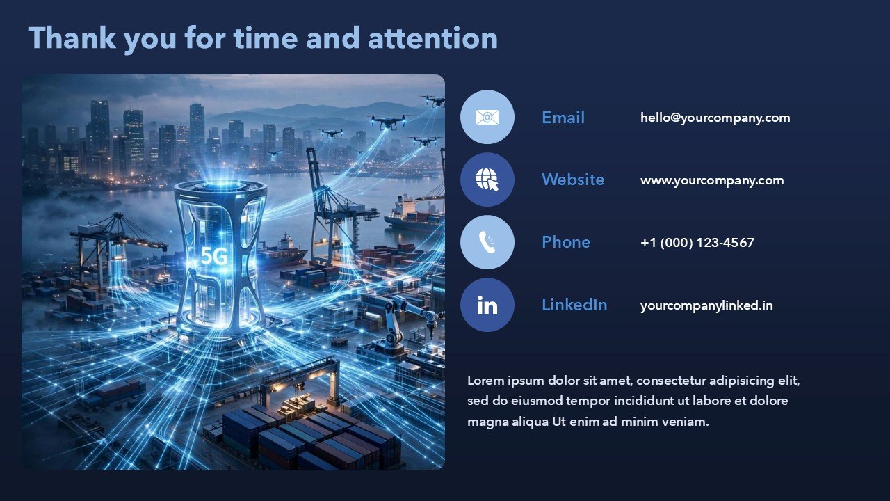 Enterprise Architecture Why Do Enterprises Need 5G Presentation PPT and Google Slides