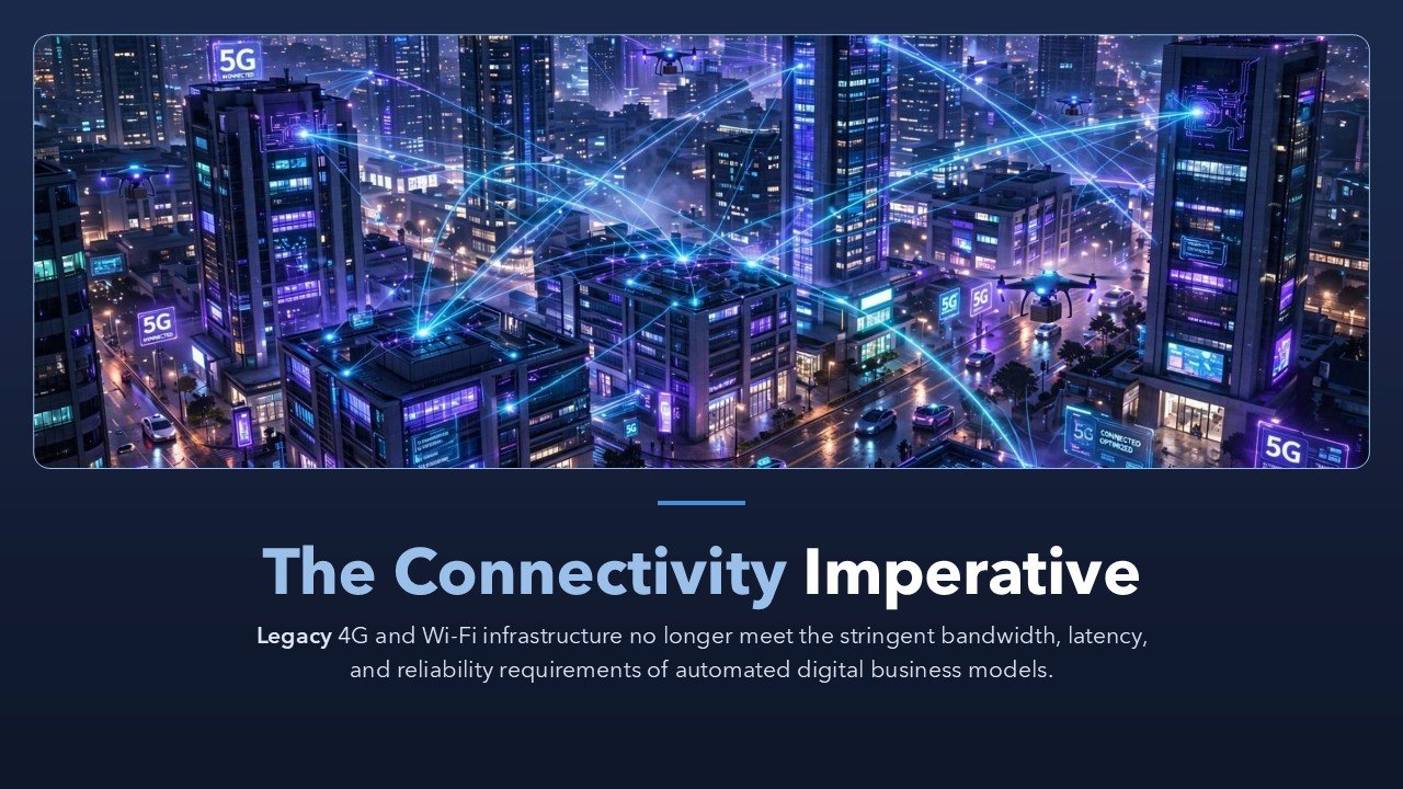 Enterprise Architecture Why Do Enterprises Need 5G Presentation PPT and Google Slides