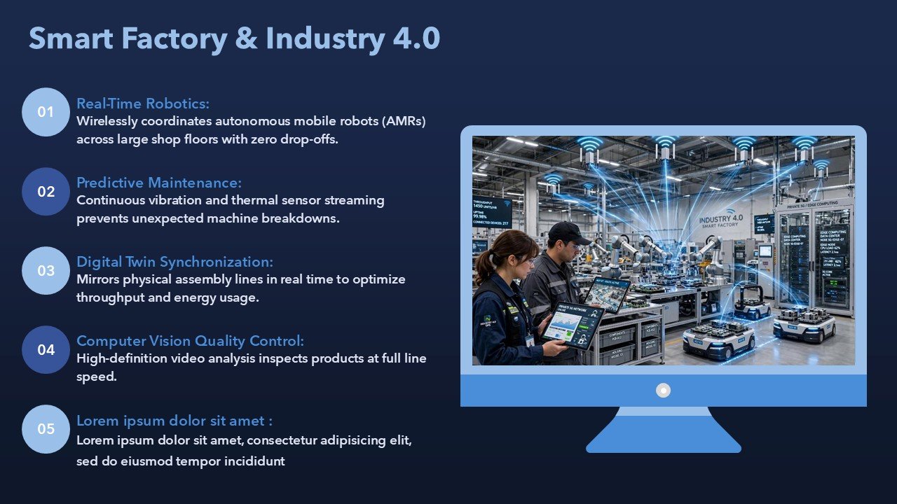 Enterprise Architecture Why Do Enterprises Need 5G Presentation PPT and Google Slides