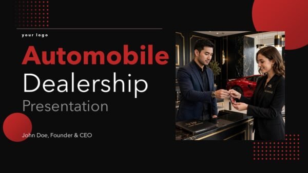 Free Automobile Dealership Presentation and Google Slides