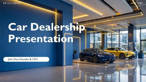 Free Car Dealership PowerPoint Presentation and Google Slides
