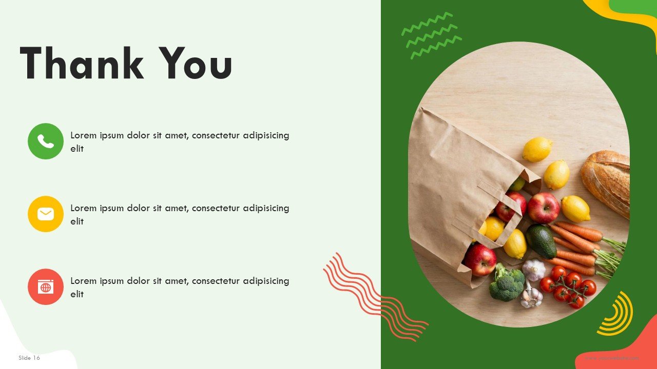 Free Supermarket Business PowerPoint Presentation and Google Slides