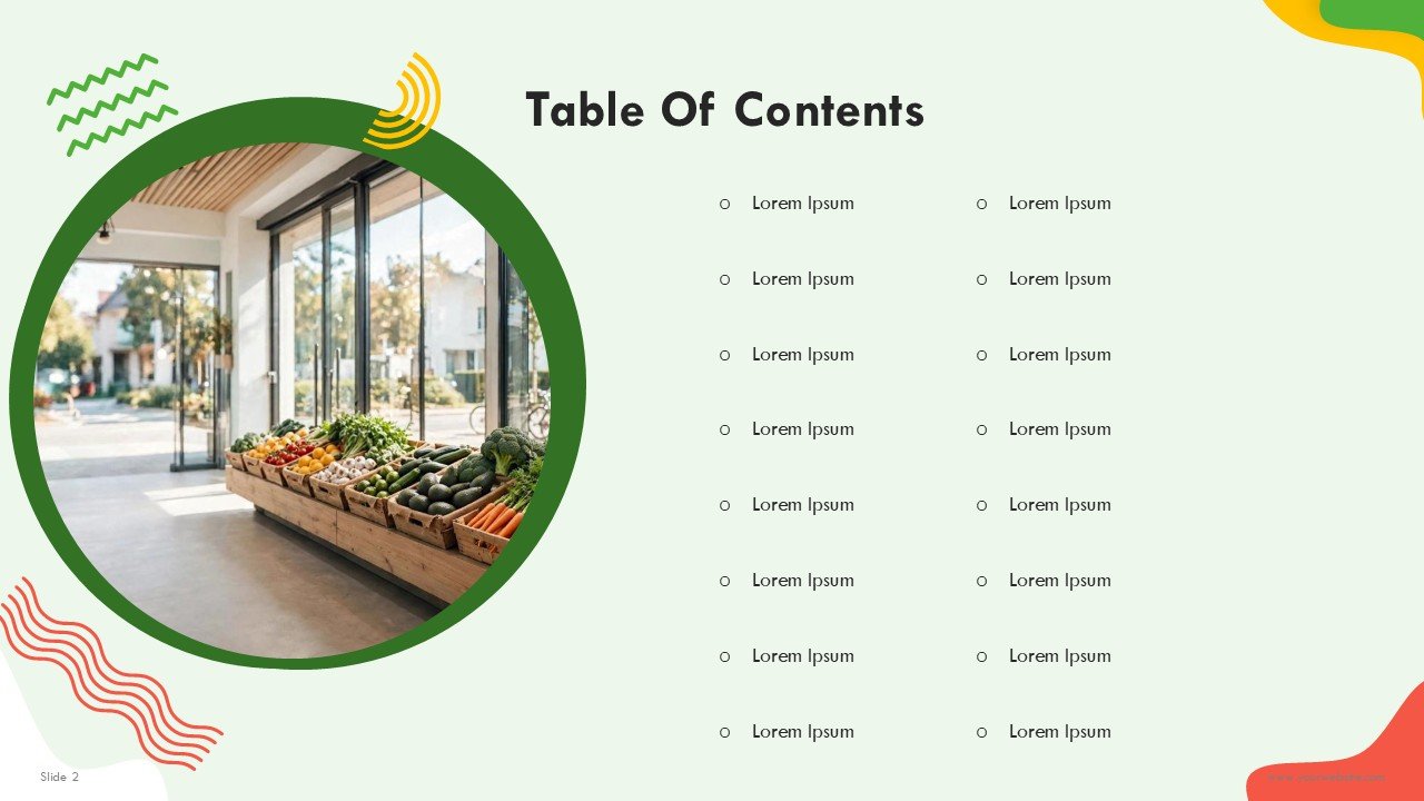 Free Supermarket Business PowerPoint Presentation and Google Slides
