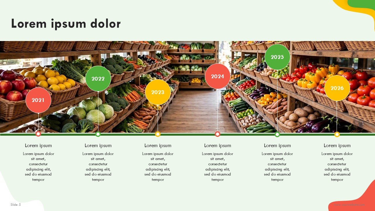 Free Supermarket Business PowerPoint Presentation and Google Slides