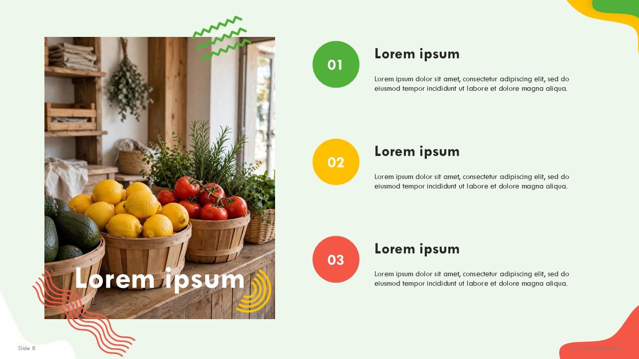 Free Supermarket Business PowerPoint Presentation and Google Slides
