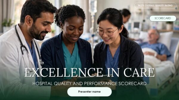 Hospital Quality And Performance Scorecard PPT Presentation and Google Slides