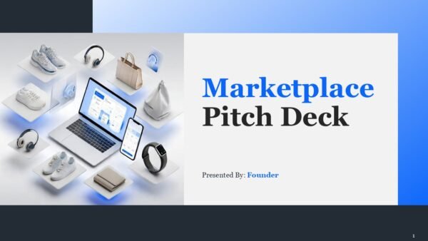 Marketplace Pitch Deck Presentation PPT and Google Slides