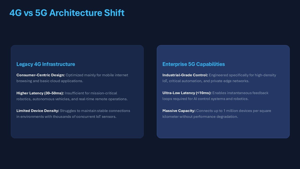 Why Do Enterprises Need To Adopt 5G Presentation PPT and Google Slides