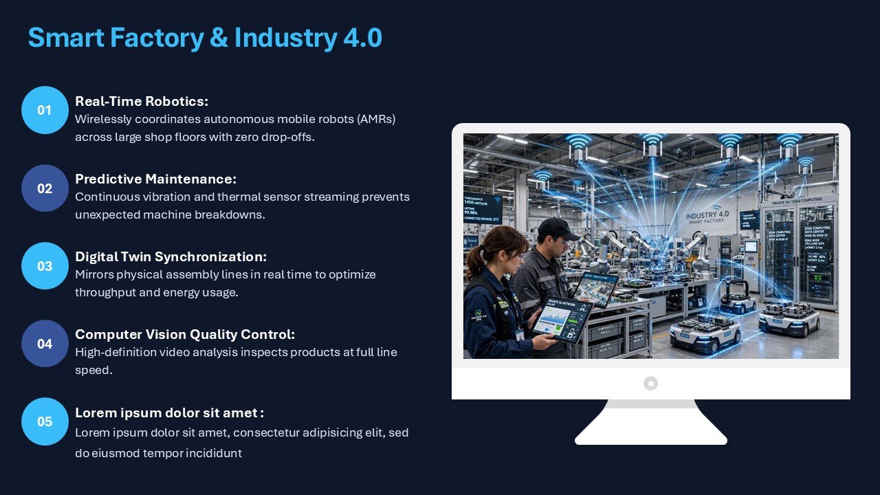 Why Do Enterprises Need To Adopt 5G Presentation PPT and Google Slides