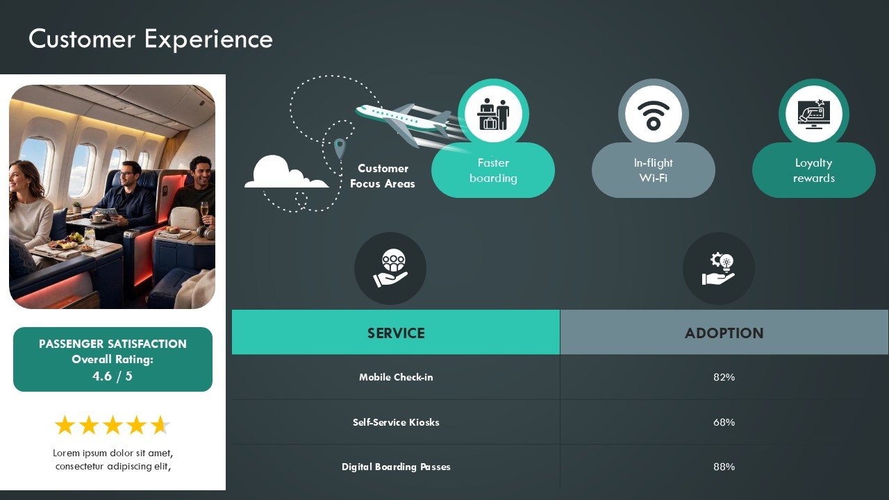 Airline Fleet Management Aircraft Maintenance Operations Presentation PPT and Google Slides