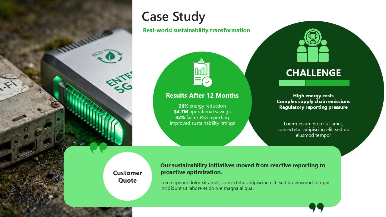 Business Growth Sustainability Pitch Deck Presentation PPT and Google Slides