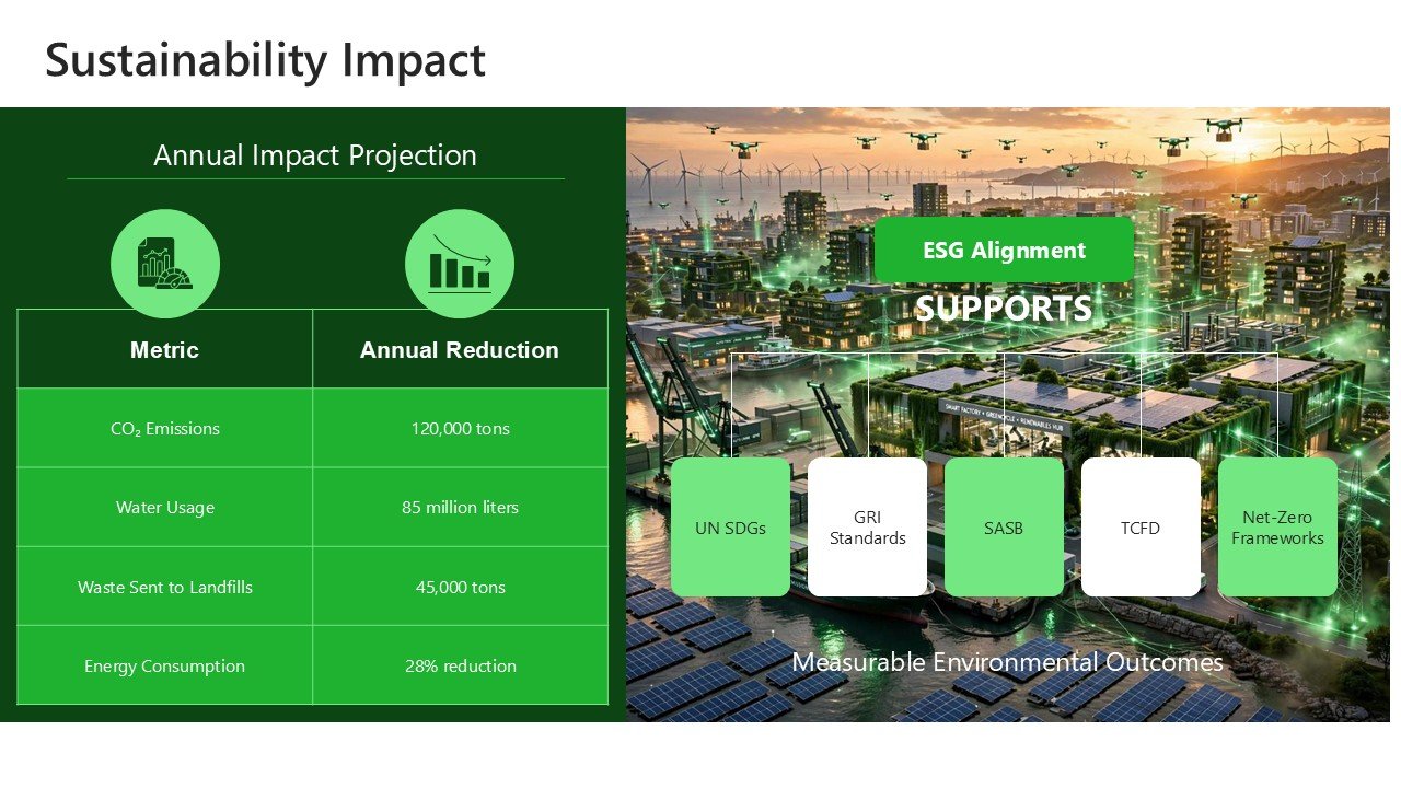 Business Growth Sustainability Pitch Deck Presentation PPT and Google Slides